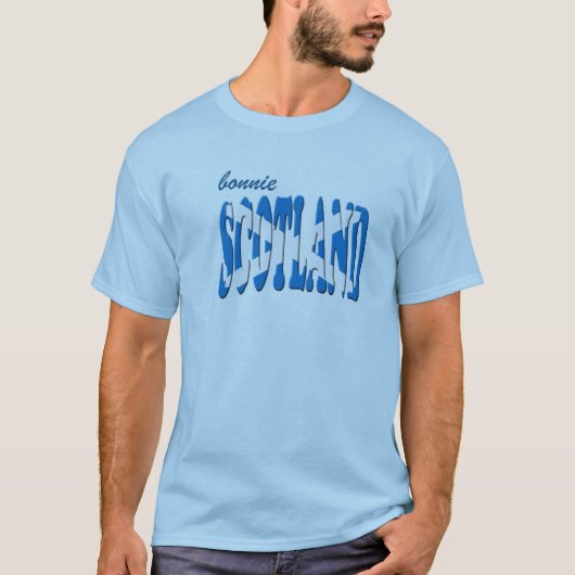 Bonnie Scotland T Shirt (Voorkant)