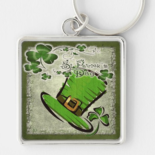 Bonnie St. Patricks Day CADEAU Sleutelhanger (Voorkant)