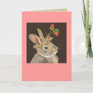 Bonnie the baby bunny card kaart