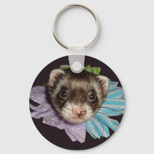 Bonnie The Ferret Flower Sleutelhanger