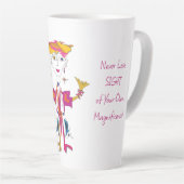 Bonnie - Verlies nooit het zicht latte Mok (Rechterhoek)