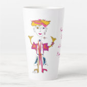 Bonnie - Verlies nooit het zicht latte Mok (Voorkant)