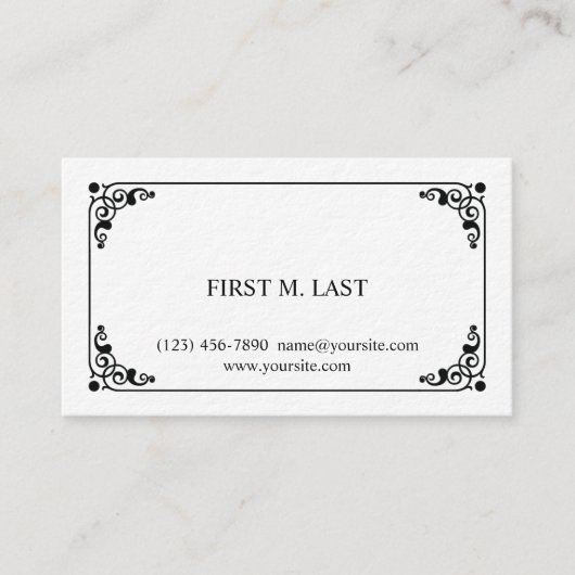 Bonnie Visitekaartje (Voorkant)