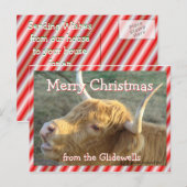 BonnieMCPostCard-pas aan Feestdagenkaart (Voorkant / Achterkant)