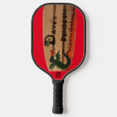 Bonnie's Dave Pickleball Paddle (Achterkant)