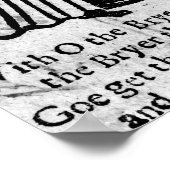 Bonny Bonny Brier Poster (Hoek)