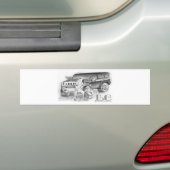 Bonny n Clyde Bumpersticker (Op auto)
