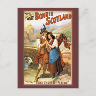Bonny Scotland Briefkaart