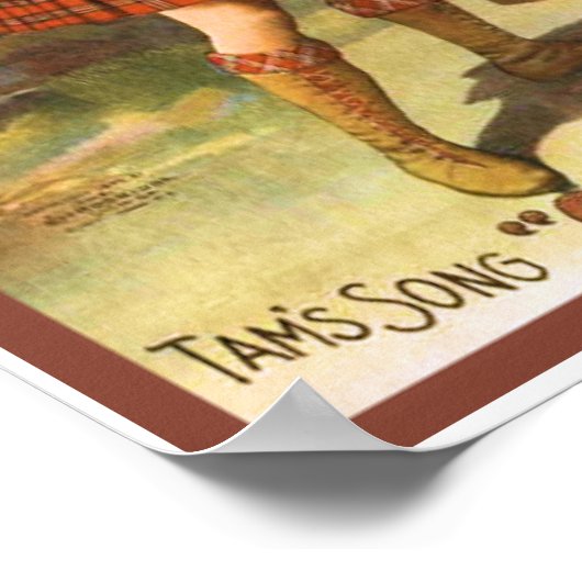 Bonny Scotland Poster (Hoek)