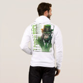 Bono Chimp "I Pinch Back" Full-Zip Hoodie (Achterkant volledig)