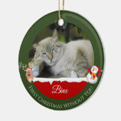 BONO eerste kerst zonder Ornament (Links)