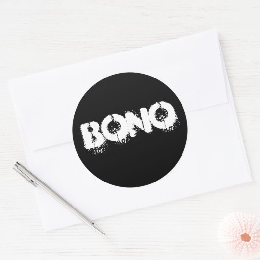 Bono Ronde Sticker (Envelop)