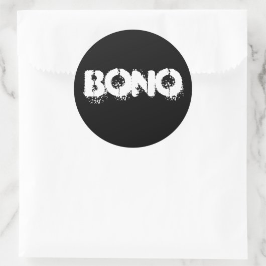 Bono Ronde Sticker (Tas)