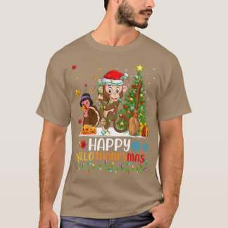 Bonobo Dierenvriend Funny Happy Bonobo HelloBedank T-shirt