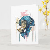 Bonobo Kaart (Gele Bloem)