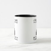 Bonobo Mug Funny Thinking Ape Mok (Midden)