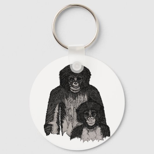 Bonobo Sleutelhanger (Voorkant)