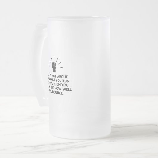 Bons-leven Matglas Bierpul (Voorkant links)