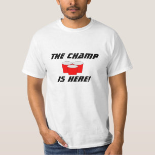 Bons pong, The Champ, niet stuiteren T-shirt