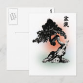 Bonsai 01 briefkaart (Voorkant / Achterkant)