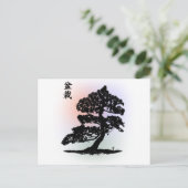 Bonsai 02 briefkaart (Staand voorkant)