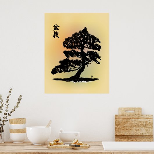 Bonsai 02 poster (Keuken)