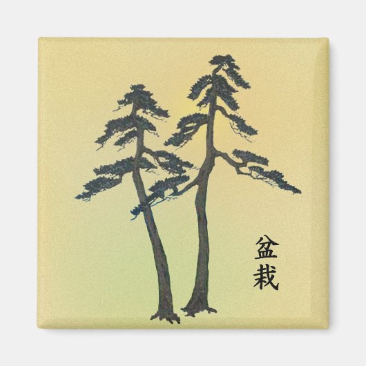 Bonsai 06 magneet (Voorkant)