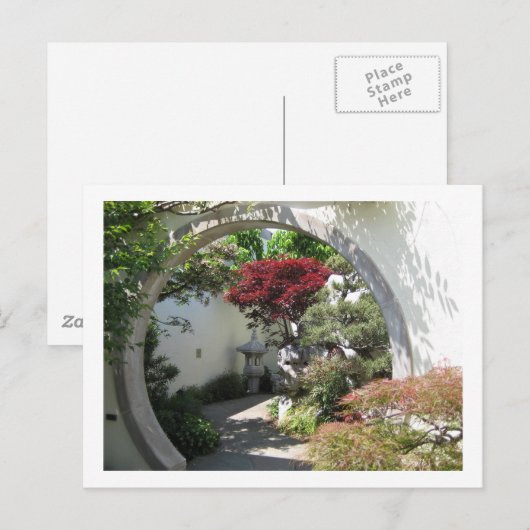 Bonsai Arch - National Arboretum, Washington D.C. Briefkaart (Voorkant / Achterkant)