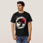 Bonsai Art Japanse Sunset T-shirt (Voorkant volledig)