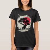 Bonsai Art Japanse Sunset T-shirt (Voorkant)