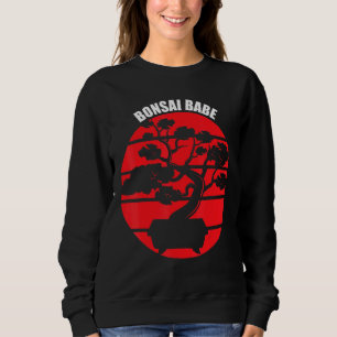 Bonsai Babe Japanse boom Zen Gardening Retro Trui