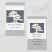 bonsai - boom aangepast visitekaartje dubbelzijdig (Voorkant / Achterkant)