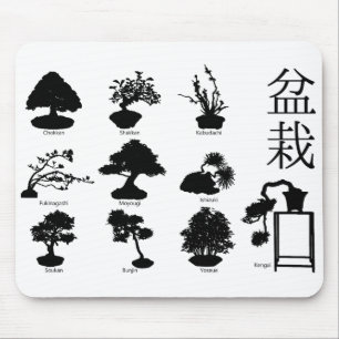 Bonsai Boom Basisstijlen 10 Muismat