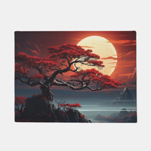 Bonsai Boom Deurmat (Voorkant)