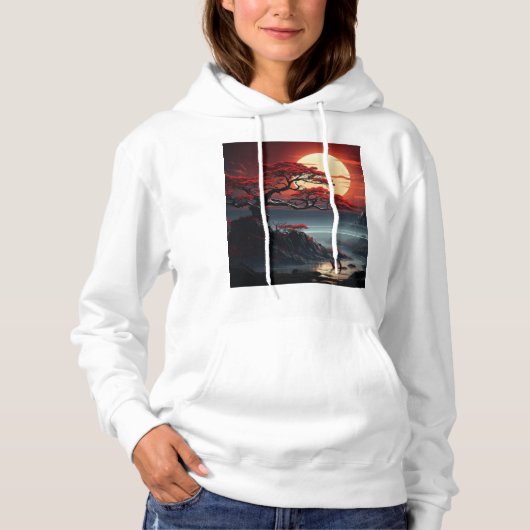 Bonsai-boom hoodie (Voorkant)