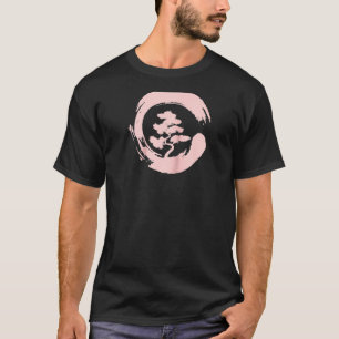 Bonsai-boom in Enso-cirkel Japans Zen Raglan T-shirt