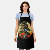 Bonsai Boom In Japans Zen Boeddhist Enso Cirkel J Schort (Gedragen)