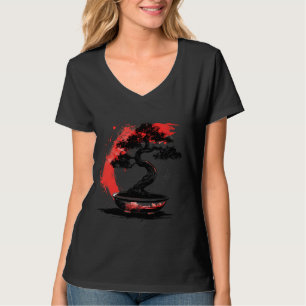 Bonsai Boom Japanse Bonsai Boom Zen Boeddhist Enso T-shirt