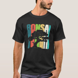 Bonsai Boom Japanse Esoneel Ontwerp Tuin T-shirt