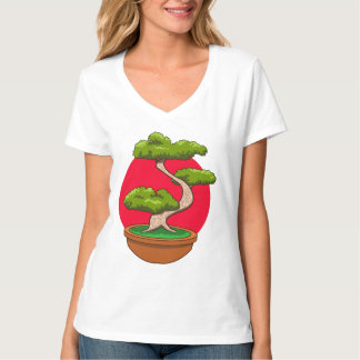 Bonsai Boom Ontwerp T-shirt
