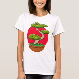 Bonsai Boom Ontwerp T-shirt