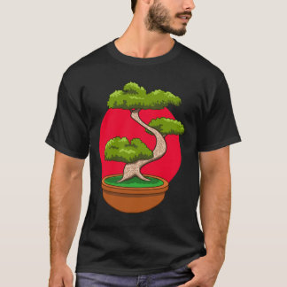 Bonsai Boom Ontwerp T-shirt