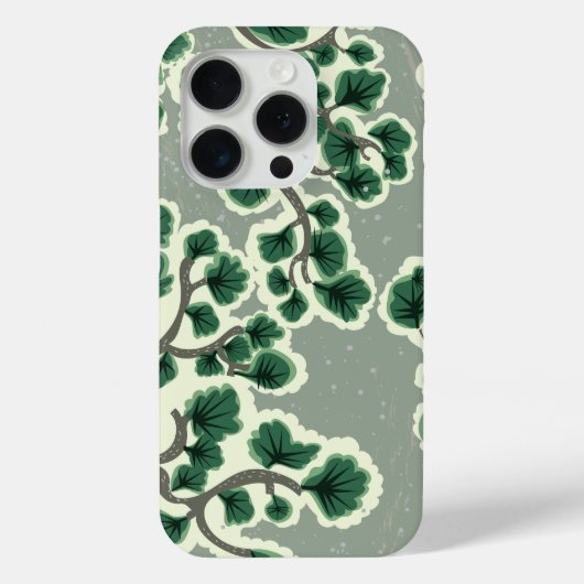 Bonsai Boom Patroon Case-Mate iPhone Case (Achterkant)