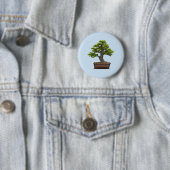 bonsai boom ronde button 5,7 cm (In situ)