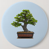 bonsai boom ronde button 6,0 cm (Voorkant)