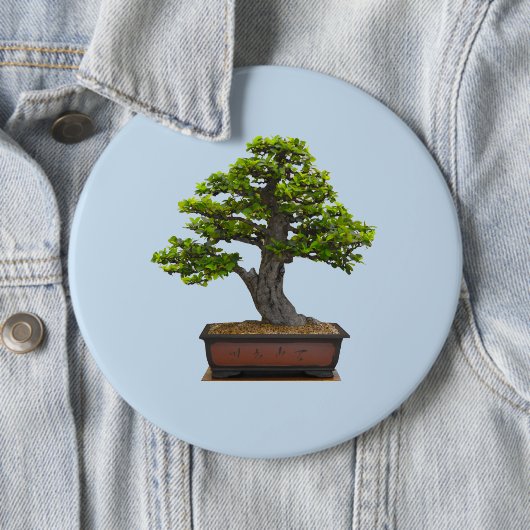 bonsai boom ronde button 6,0 cm (In situ)