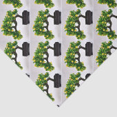 Bonsai-boom Tissuepapier (Detail)