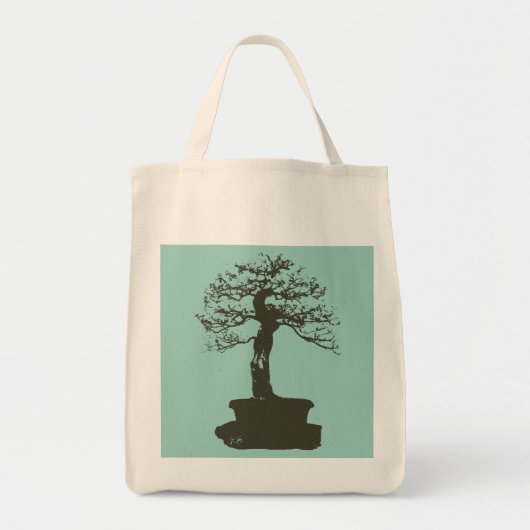 bonsai boom tote bag (Voorkant)