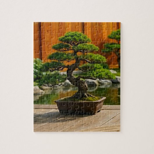 Bonsai Boom uit de Draak van Balans Legpuzzel (Verticaal)