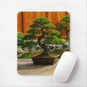 Bonsai Boom van de Draak van Balans Muismat (Met muis)